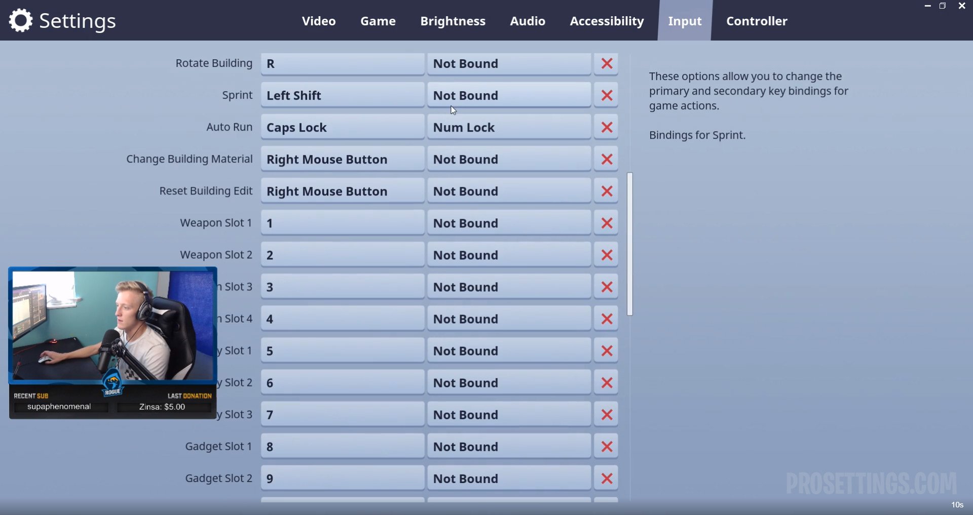 FaZe Tfue Fortnite Settings, Keybinds, Sensitivity, Config ... - 1920 x 1017 jpeg 151kB