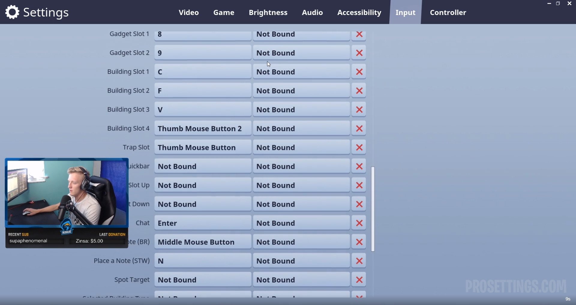 FaZe Tfue Fortnite Settings, Keybinds, Sensitivity, Config ... - 1920 x 1017 jpeg 147kB