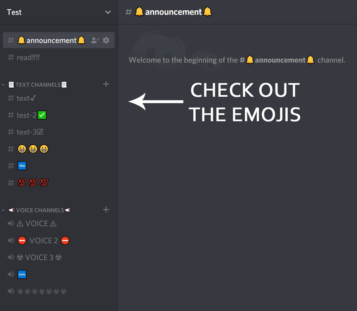 Scrupulous Dum uøkonomisk How To Add Emojis to Discord channel names - ProSettings.com
