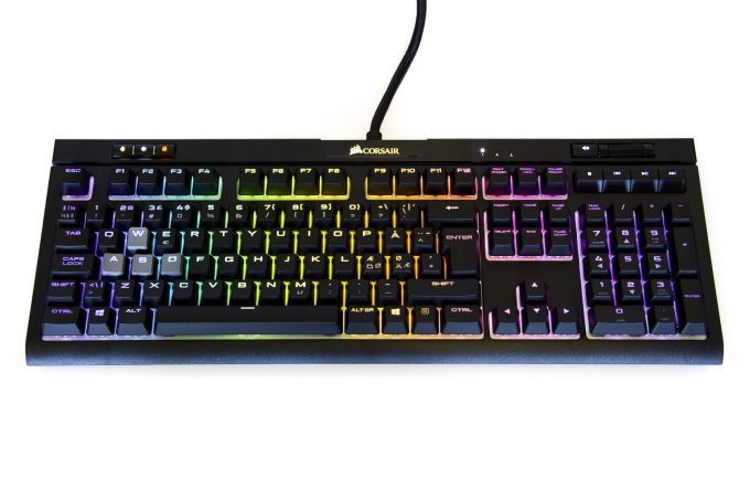 CORSAIR STRAFE MK2 RGB keyboard