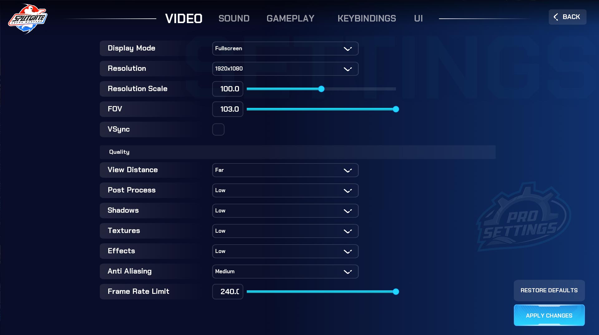 Splitgate Game Modes: Full List