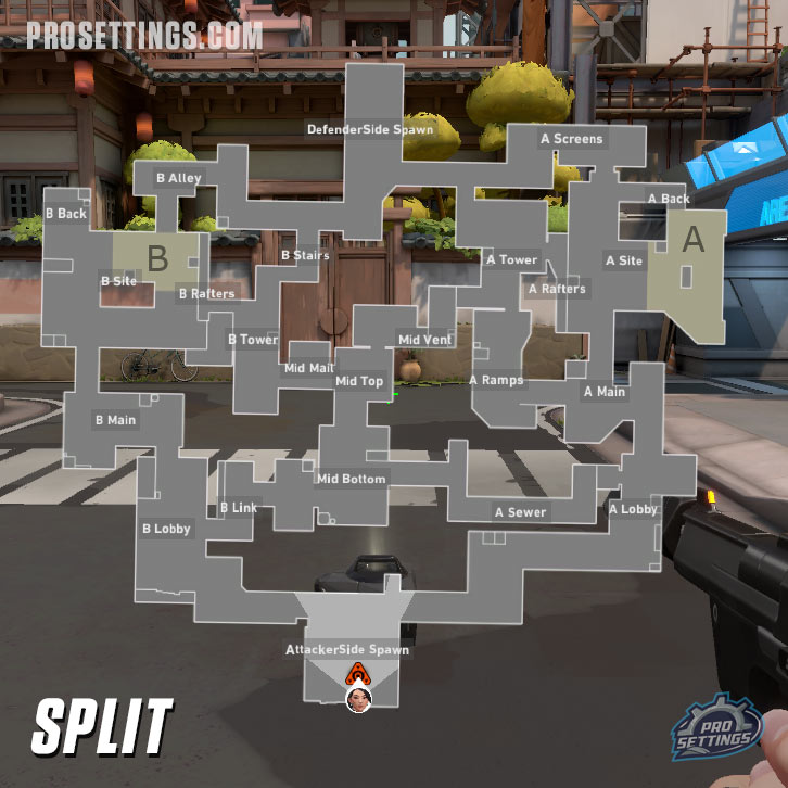 VALORANT map Split guide: callouts and best agents to play – Stryda