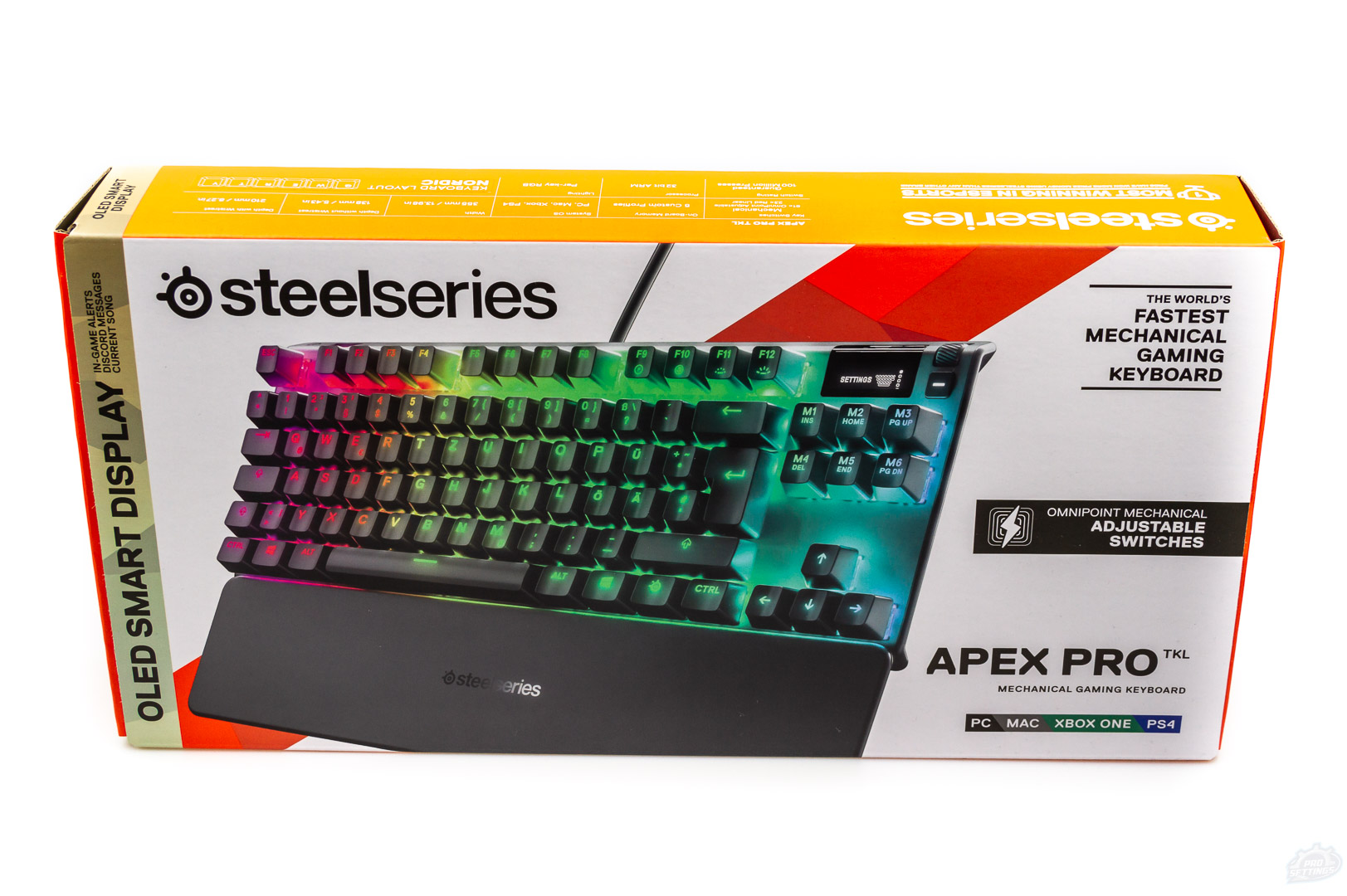 SteelSeries Apex Pro TKL Mechanical Gaming Keyboard Review 